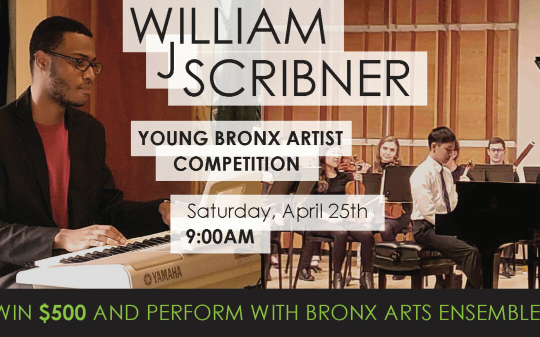 (POSTPONED) William J. Scribner Young Bronx Artist Competition