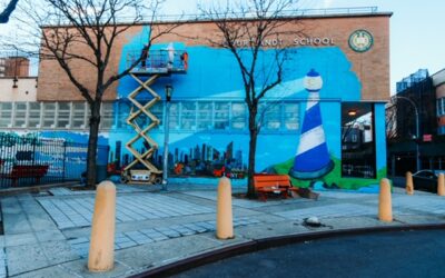 Teaching Artist Mural: The Sky is the Limit