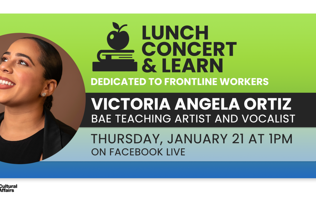 Lunch, Concert, and Learn – Vicky Ortiz