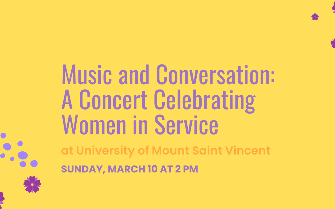 Music and Conversation: A Concert Celebrating Women in Service