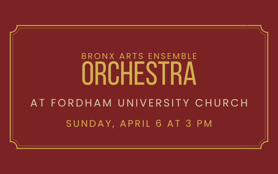 BAE Orchestra at Fordham University